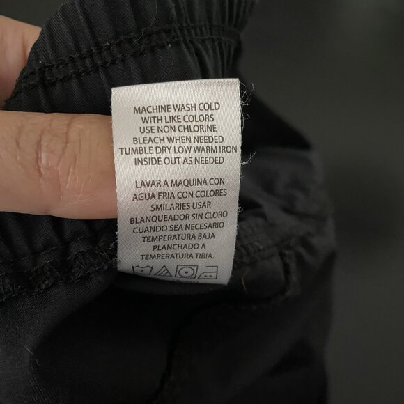 Purple Label by Healing Hands Tanya Scrub Pants Small Petite Black Drawstring - Picture 11 of 14